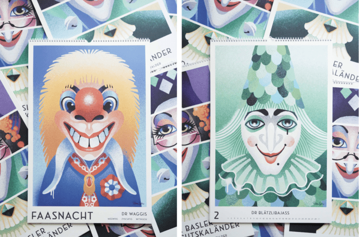 BASLER FASNACHT ART CALENDAR by Patrizia Stalder - Image 2